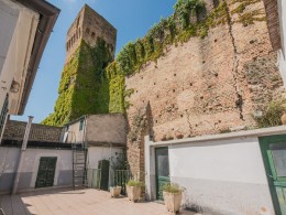 REAL ESTATE PROPERTY FOR SALE IN THE HISTORICAL CENTER, APARTMENTS FOR SALE WITH TERRACE in Fermo in the Marche in Italy